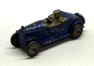 Vintage CAW Charles A Wood Metal Slush Mold Roadster Toy Car Blue - Picture 1 of 22