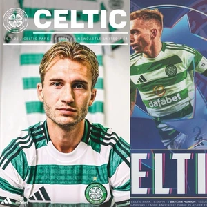 2025-26 CELTIC V NEWCASTLE UNITED (ADIDAS TROPHY OFFICIAL PROGRAMME) + BAYERN CL - Picture 1 of 1
