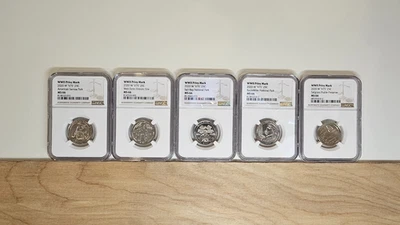2020 W NGC Certified MS66 5 Quarter set #10 - Image 1 of 2