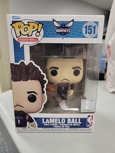 LAMELO BALL Funko Pop! Basketball - Charlotte Hornets - (lila Trikot) #151 NEU - Bild 1 von 5