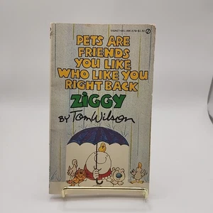 1978 book Ziggy pets are friends you like who like you right back - Picture 1 of 3