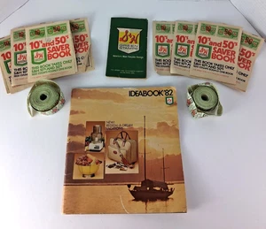 Katalog S&H GREEN STAMPS Ideenbuch 1982 Sparbuch & lose grüne Briefmarken Lot - Bild 1 von 20