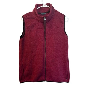 Eddie Bauer Weste Damen Gr. S Rot Full Zip - Bild 1 von 4