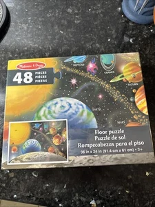 NEW Melissa and Doug 48 Pieces Solar System Floor Puzzle - Picture 1 of 6