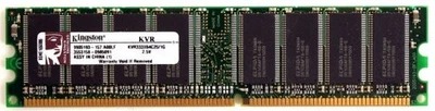 Memory 1gb 184p kvr333x64c25/1g kvr333x64c25 1g 2.5v, 9905193-157.a00lf - Image 1 of 2