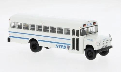 Brekina 61332 - 1/87 Dodge S 600, NYPD, 1970 - Nuovo - Immagine 1 di 1