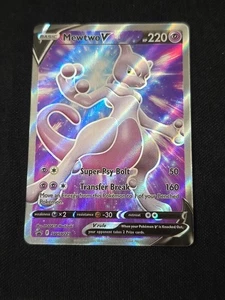 Mewtwo V SWSH229 Sword & Shield Promo Card Holo Rare Pokemon TCG Near Mint - Picture 1 of 2