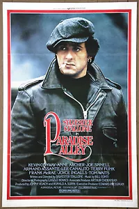 Sylvester Stallone "Paradise Alley" Vintage Original Trifold Movie Poster 1978 - Picture 1 of 1