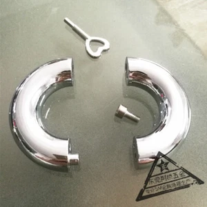 Stainless Steel Penis Ring Ball Stretcher Delay Lasting Metal Cock Ring Exercise - Picture 1 of 26
