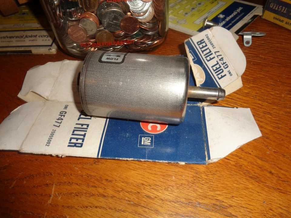 Chevrolet Camaro Citation 1982 GM AC 2,5 L filtro de gasolina y combustible nuevo de Lote Antiguo Foto 1 de 1