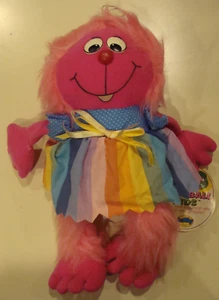 1984 VINTAGE ~Goofball Kids~ pink plush..AMTOY INC..VERY CLEAN w/TAGS.. - Picture 1 of 8