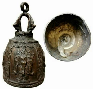 Glocke Thai Buddha Kirche Klang Elefant hängendes Dekor Klingelton Klatsch Chang Tempel - Bild 1 von 12