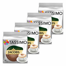 TASSIMO JACOBS Cappuccino,Kaffee, KAPSEL, Röstkaffee, 4x16 T-DISCS (8 Portionen)