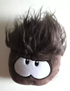 Disney Club Pinguin braun Puffle Plüschtier Stofftier Smirk Expression - Bild 1 von 5
