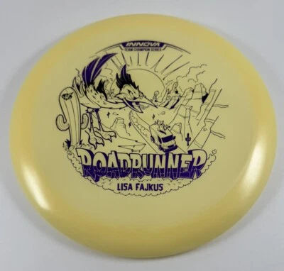 Innova Champion Color Glow LIGHTWEIGHT Roadrunner Lisa Fajkus 2022 Tour Series - Image 1 of 4