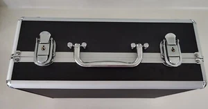 Mehrzweck abschließbare Hartschale Kameratasche mit Trennwänden anpassbar Schaumstoff-gepolstert innen - Bild 1 von 5