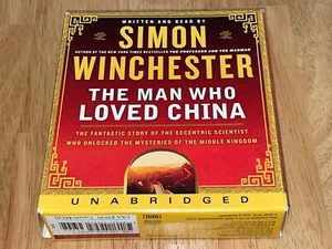 Simon Winchester "The Man Who Loved China" 8-Disc CD Audiobook Unabridged - Picture 1 of 5