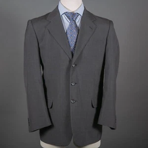 Vintage Paco Robanne Paris Herren Blazer 40R Einreiher 3 Knopf Sakko - Bild 1 von 9