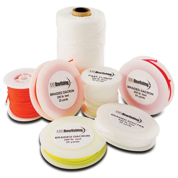 AMS Bowfishing L27-25 Spectra Replacement Line White 25yards 400lb