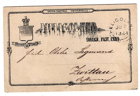 Helgoland Ga P6 Impeccable Postmarked (T3567 Cover