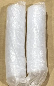 200 Pack Berry Global Clear Flat Plastic Cold Cup Lids For, 16-20 Ounce Cups New - Picture 1 of 3