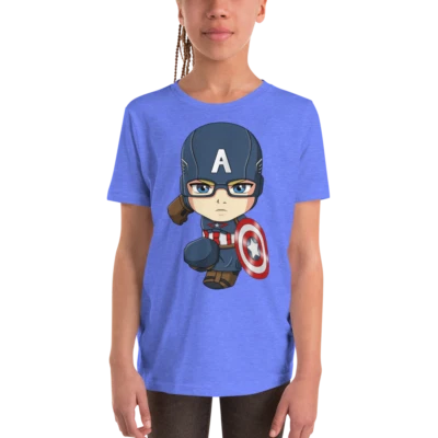 Футболка Captain Alex | молодежная унисекс со скобами - Изображение 1 из 4