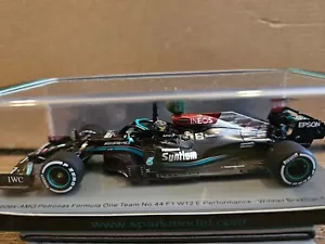 1/43 MERCEDES-AMG F1 W12E Lewis Hamilton Winner Brazil GP 2021 By Spark - Picture 1 of 8