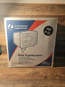 Lithonia Lighting 70W (120W) Mini Floodlight , Aluminum Body *New* - Picture 1 of 4