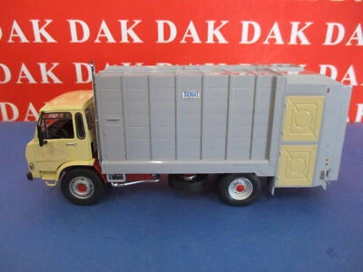 Die cast 1/43 Modellino Camion Berliet Gc 190Bn Raccolta Rifiuti Compattatore - Immagine 1 di 4