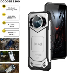 DOOGEE S200 5G 4G Rugged Phone Dual Screen Android 14.0 Adventure Mobile Global - Picture 1 of 14