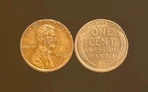 1916 D Lincoln Wheat Cent Penny in sehr schönem Zustand - Bild 1 von 1