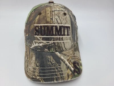 Gorra Summit Gear Camuflada The Game Barra Dividida Correa Ajustable Hombres Mujeres Marrón Foto 1 de 4