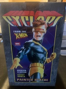 BOWEN DESIGNS CYCLOPS X-MEN MODERN VERSION PAINTED STATUE #1929/2000 13" TALL - Picture 1 of 5