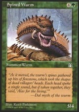 Spined Wurm X4 (Stronghold) MTG (NM) *CCGHouse* Magic