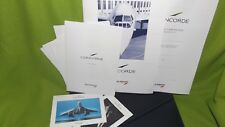 Portefeuille de vol Concorde + contenu à collectionner souvenirs British Airways