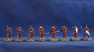8 bemalte weibliche Space Marines Anime Girl Ground Zero Games GZG Metall Miniaturen - Bild 1 von 17