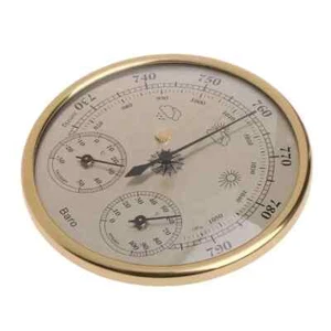 Multifunctional Temperature Humidity Pressure Barometer For Hanging THB9392-G - Picture 1 of 6