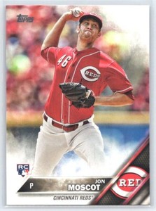 2016 Topps Update Jon Moscot #US29 RC Rookie   Cincinnati Reds