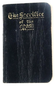 Mass Prayers Manual The Holy Sacrifice Of The Mass1939 By Winston - Picture 1 of 6