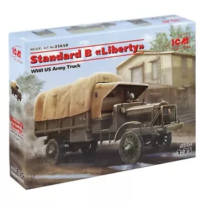 Camión del Ejército de Estados Unidos Standard B Liberty Primera Guerra Mundial - Kit de modelo de plástico Kit de modelo a escala 1:35 - Imagen 1 de 12