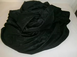 Black Lightweight Jersey Fabric 94" x 3 yards - Picture 1 of 2
