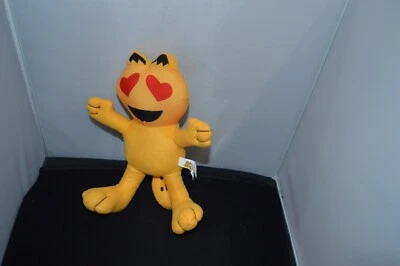 Juguete de peluche Garfield nuevo con etiqueta San Valentín ojos de corazón 9" F1 Foto 1 de 3