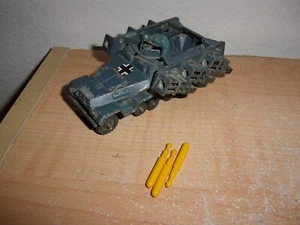 Vintage Corgi Toys Hanomag Sdkfz 251/1 Semi-Track Rocket Launcher Half Track - Bild 1 von 5