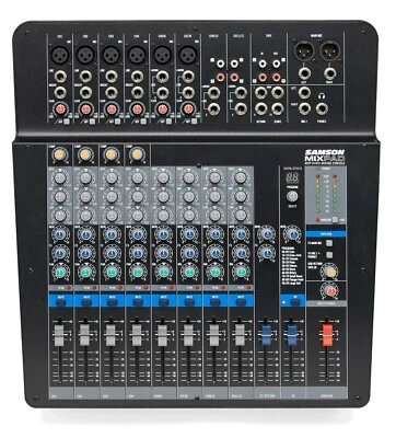 SAMSON MXP144FX MixPad 14-Channel Analog Stereo Desktop USB FX Audio Mixer - Image 1 of 4
