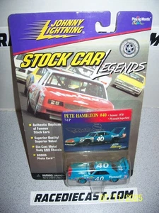 #40 PETE HAMILTON  1/64 1970  PLYMOUTH SUPERBIRD JOHNNY LIGHTNING - Picture 1 of 1