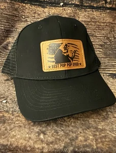 Best Pop Pop Ever TRUMP Snap Back Cap Hat -New - Picture 1 of 4