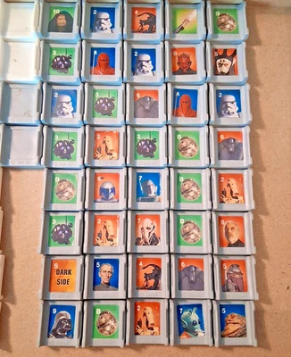 Milton Bradley Star Wars Stratego Saga Edition 2005 gris oscuro piezas de juego (40) Foto 1 de 4