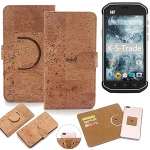 For Caterpillar Cat S40 wallet case protective cover flipstyle flipcover - Picture 1 of 7