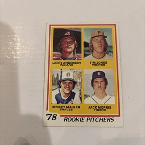 1978 Topps Jack Morris Detroit Tigers #703 Rookie EX+ Free Shipping - Picture 1 of 6
