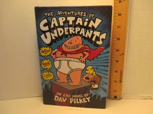 ADVENTURES OF CAPTAIN CALEÇON signé par l'auteur / illustrateur DAV PILKEY 1997 - Photo 1/20